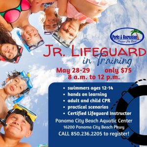 Panama City Beach Aquatic Center Jr. Lifeguard in Training