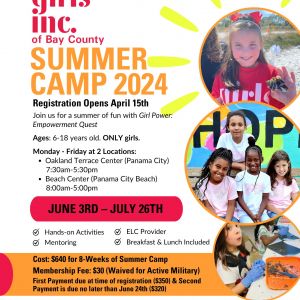 Girls Inc. of Bay County Summer Camp (Girls Only)