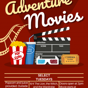 Crestview Public Library Summer Adventure-Themed Movies