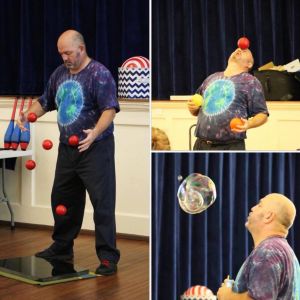 Quite a Catch: Comic and Educational Juggler