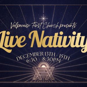 Valparaiso First Church Live Nativity