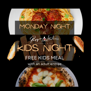 Pazzo Italiano SRB: Kids Eat Free Monday