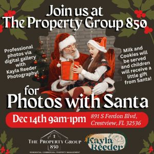 The Property Group 850 Crestview Photos with Santa