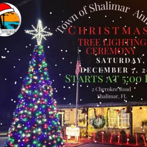 Town of Shalimar Annual Christmas Tree Lighting Ceremony